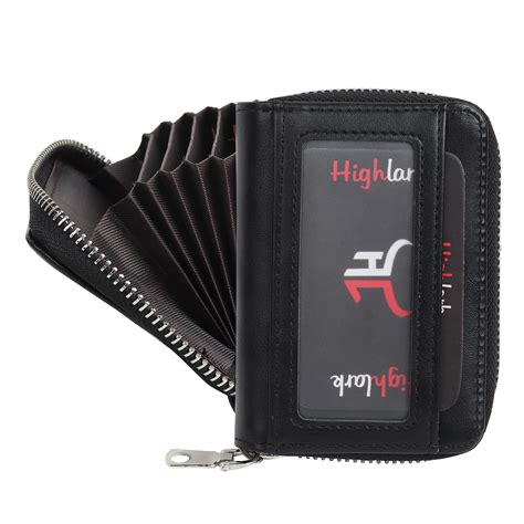 Buy Highlark® Stylish & Slim Leather Unisex RFID Card Holder | Card ...