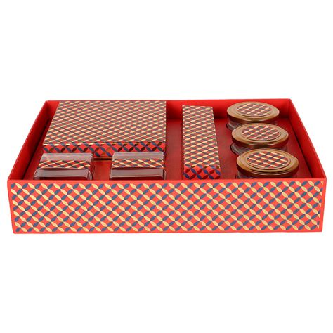 Capacious Hamper with 3 salsa jar, 2 Acrylic box, 9 cavity & 5 cavity ...