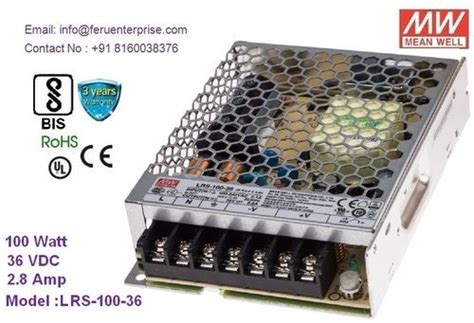 36VDC 2.8A MEANWELL SMPS Power Supply Manufacturer,Supplier,Wholesaler ...