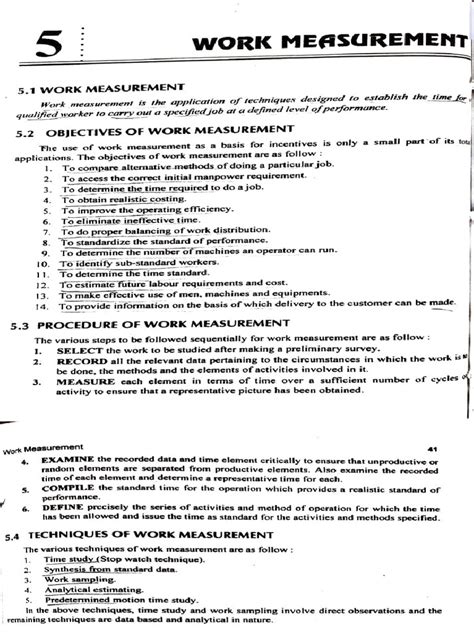 Work Measurement Examples 的图像结果