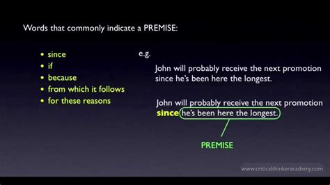 Image result for Premise and Conclusion Examples Logic Math