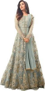 DIVINE INTERNATIONAL TRADING CO Cotton Blend Embroidered, Self Design ...