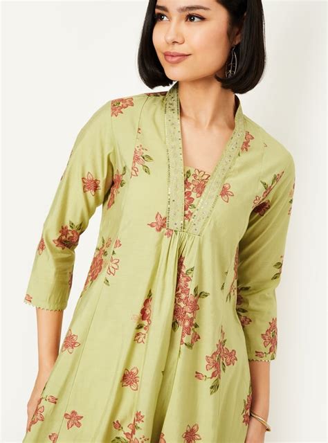 Buy Kalki x Max Women Printed A-line Kurta Online at just Rs. 1299.0 ...