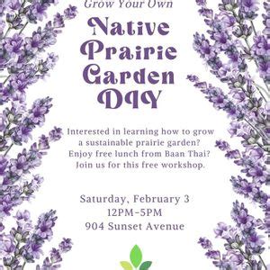 Grow Your Own Native Prairie Garden DIY, ECM at K-State, Manhattan ...