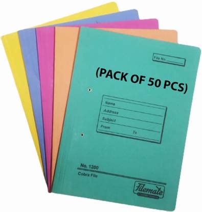 Flipkart.com | FileMate Office File(Pack of 50 pcs)(Size: 14 X 10 inch ...