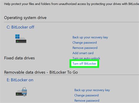 Image result for How to Turn BitLocker Off On USB