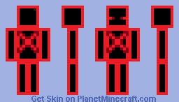 Red Robot Minecraft Skin 的图像结果