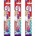 Buy Colgate Kids Barbie Toothbrush for 5+ years, Pack of 3, Extra Soft ...