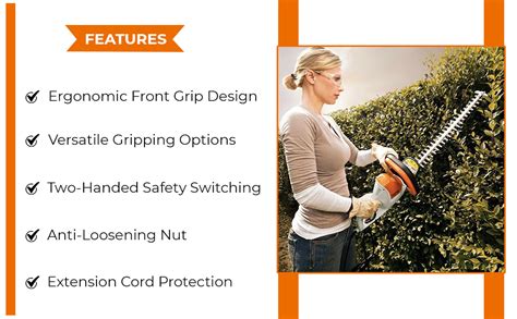 STIHL HSE 42 Electric Hedge Trimmer Length - Total 920 Cm, Blade 450 ...