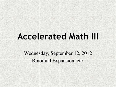 Accelerated Math Tutorial 的图像结果