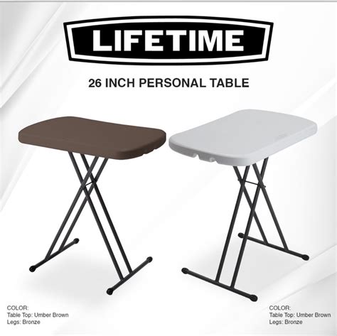 Lifetime Folding Table, Furniture & Home Living, Furniture, Tables ...