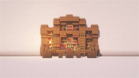 Image result for Minecraft Bookshelf Designs