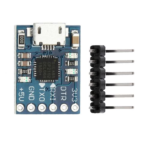 Mini Cp2102 Usb To Ttl Serial Module Downloader