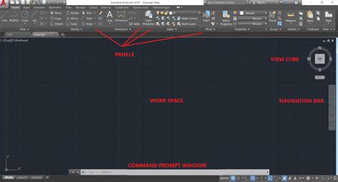 Image result for AutoCAD 2019 Interface