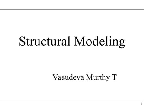 Structural Modelling Diagram 的图像结果