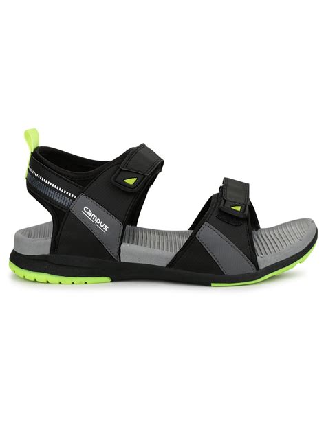 GC-05A Black Men's Sandals – Campus Shoes