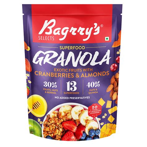 Bagrry's Granola - Buy Healthy Granola Online