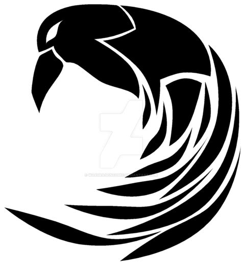 Raven symbol by WarDragonComic on DeviantArt