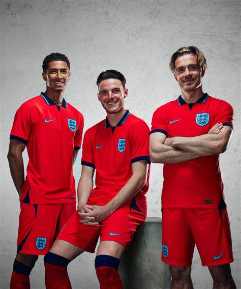 Novas camisas da Seleção da Inglaterra para a Copa 2022 Nike