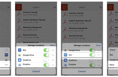 Adobe Acrobat Reader: iOS-App erlaubt Zugriff via Google Drive