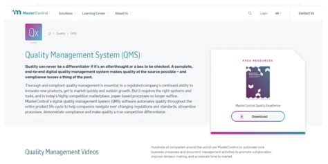 Image result for MasterControl Software