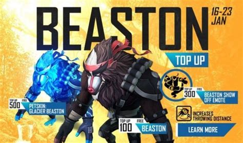Garena Free Fire: How To Get The New Beaston Pet