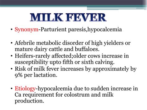 Metabolic disorders in Livestock | PPTX