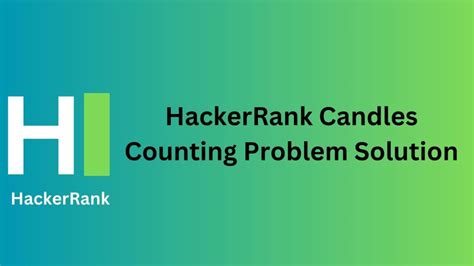 Image result for Candies Problem HackerRank