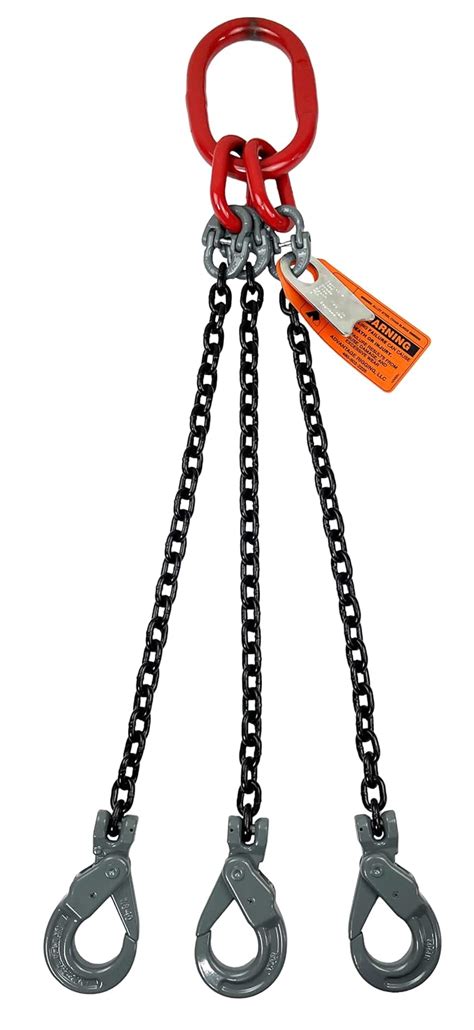 Advantage Rigging Chain Sling - 38 x 5 Triple Leg with Positive India ...