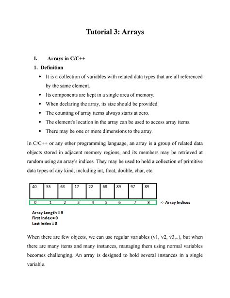 Arrays in C Full Tutorial 的图像结果