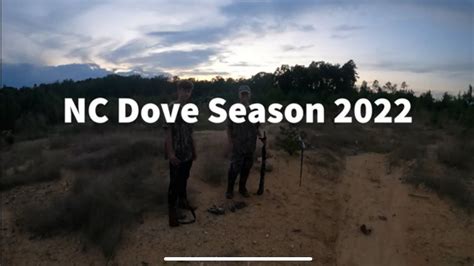 North Carolina Dove Season - YouTube
