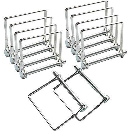 10 Pcs Square Shaft Locking Pin Safety Coupler Pin 1 | Desertcart INDIA