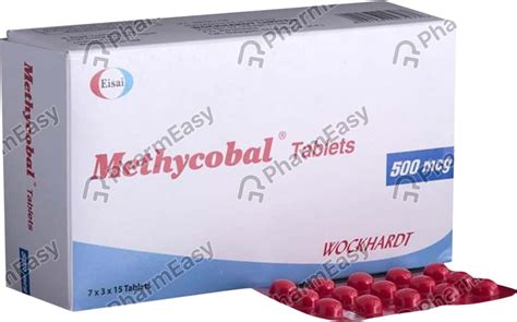 Buy Methycobal 500 MCG Tablet (10) Online at Flat 15% OFF | PharmEasy