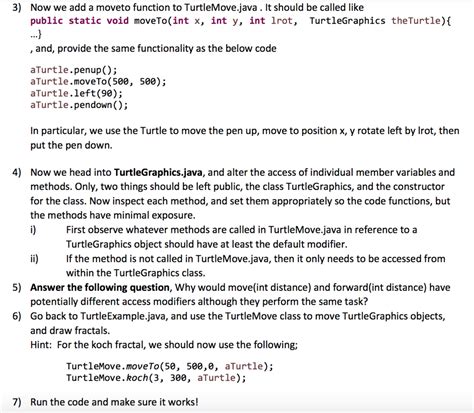 Java Turtle Graphics Code 的图像结果