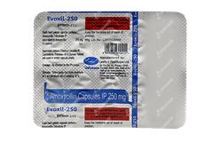 Evoxil 250 Capsule 10: Uses, Side Effects, Price & Substitutes