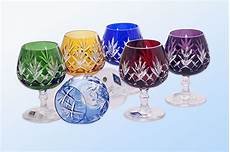 servizio bicchieri cristallo di boemia luxury colored glasses for cognac and servizio bicchieri cristallo di boemia luxury colored glasses for cognac and