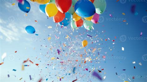 Image result for Balloon Popping Confetti Exploding