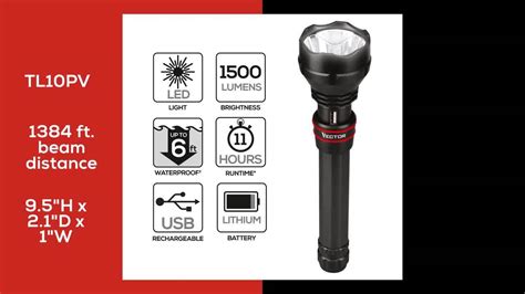 Vector Rechargeable Flashlight 的图像结果