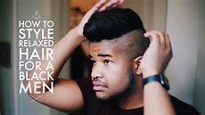 How To Style Permed Hair For Guys by How To Style Relaxed Hair For Black How To Style Permed Hair For Guys