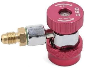 SPAREPLUS L Type Ac Manifold Gauge Quick Coupler Adapters Set -RED ...