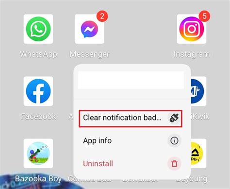 Image result for Messenger Notification Empty Messeg