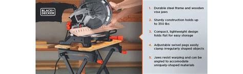 Black & Decker WM125 Workmate 125 350-Pound Capacity Portable Work ...