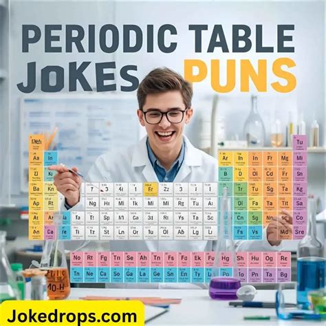 Get Ready to Laugh: The Funniest Periodic Table Jokes Ever