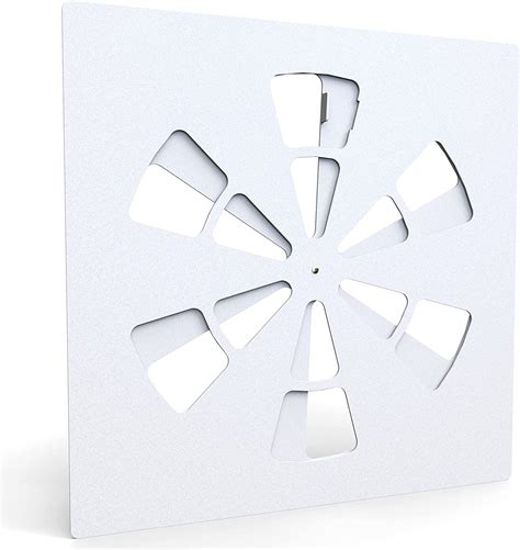 ALBEN 24" x 24" Office Vent Cover - (1 Pack) Square Adjustable Vent ...