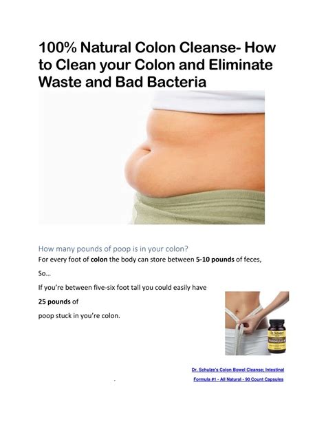 PPT - Colon cleanse PowerPoint Presentation, free download - ID:7882410