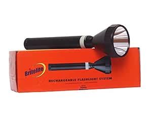 Britelite Long Range LED Rechargeable ARMY TORCH Light - 100% ...
