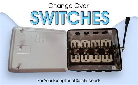 DeHMY Electric 4-Pole Change Over Switch, 63A, 415V – Heavy Duty 3 ...