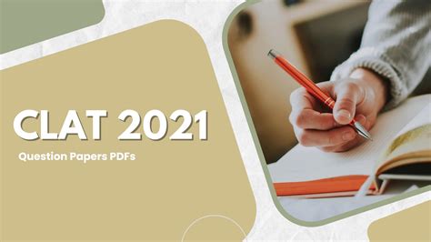 CLAT 2021 Question Papers: Download PDFs with Answer Key