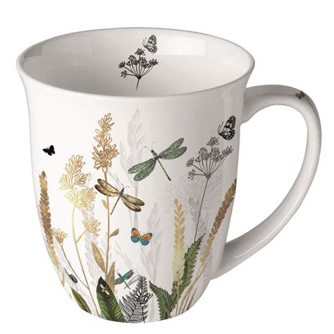 Tasse, Porzellantasse ORNAMENTAL FLOWERS 0,4l Ambiente 18417470