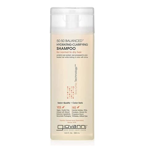 Buy Giovanni Cosmetics Shampoo 50/50 Balanced, 236ml Normal to Dry ...
